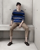 「マルニ アット H&amp;M（MARNI at H&amp;M）」メンズコレクション。カシミア混セーター1万1990円、パンツ6490円、ハット999円。(c)H&amp;M/Josh Olins