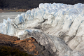 アルゼンチン南部のペリト・モレノ（Perito Moreno）氷河（2008年2月28日撮影）。(c)AFP/Daniel GARCIA