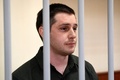 元米兵のトレバー・リード受刑者。ロシア・モスクワの裁判所で（2020年3月11日撮影、資料写真）。(c)Alexander NEMENOV / AFP