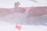 アルペン最終種目、強風で延期に 北京冬季五輪