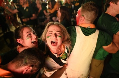 南アがラグビーW杯連覇 国内サポーターも歓喜