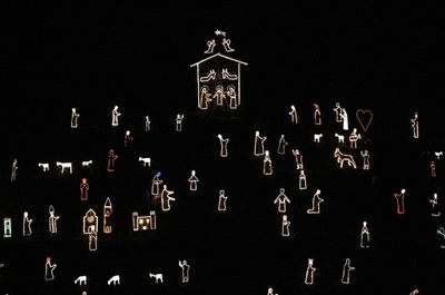 【今日の1枚】キリスト降誕、光で描く