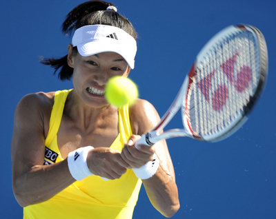 クルム伊達 1回戦でカネピに敗れる、全豪オープン