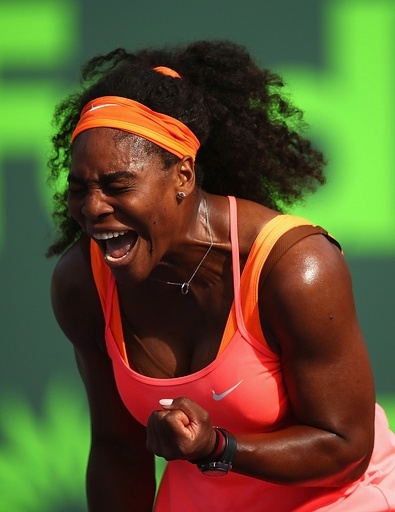 セレーナがニクレスクを一蹴し3回戦へ、マイアミ・オープン