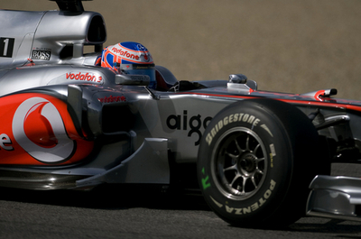 バトンが最終日トップタイムを記録、ヘレステスト