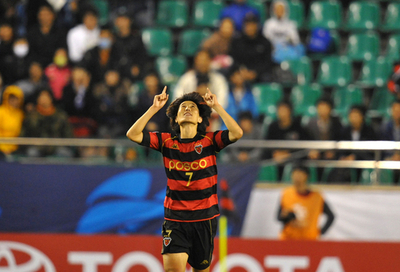 浦項スティーラース ウンム・サラールとの第1戦に勝利、アジア・チャンピオンズリーグ