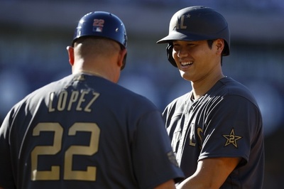 ア・リーグが今年も米球宴勝利、大谷は先頭打者安打もけん制死