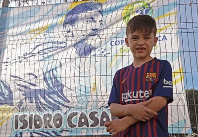 ブラジルの「リオネル・メッシ」、夢は同姓同名のヒーローに会うこと