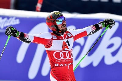 ヒルシャーが大回転種目別V、優勝はクリストファーセン アルペンW杯