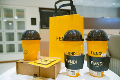 中国の茶飲料ブランドがFENDIとコラボ SNS上で話題に