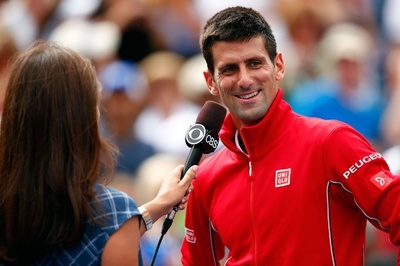 ジョコビッチが4回戦へ、試合後に未来のスターを紹介 全米オープン