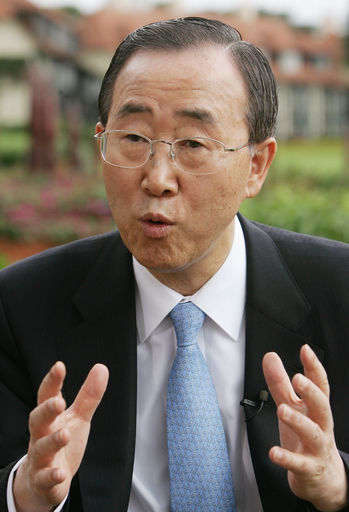 潘事務総長、ナイロビに到着 - ケニア