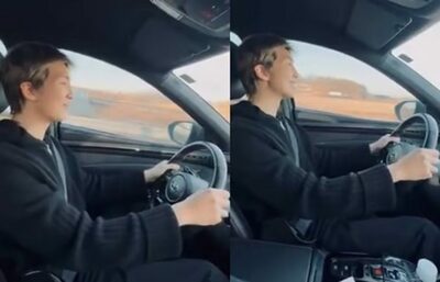 BTS・RM、免許取得後に初ドライブ映像公開「笑いながらやろう、僕も面白い」