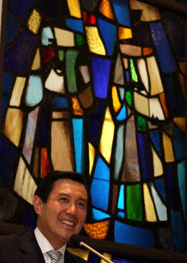 台湾総統選の野党候補、馬英九氏が来日