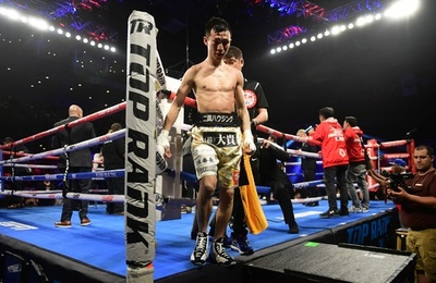 船井が7回TKO負け、IBF世界Sフライ級王座獲得ならず