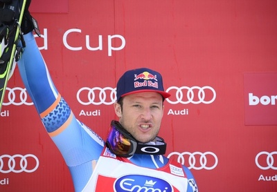 世界王者スビンダルが男子滑降制す、アルペンスキーW杯