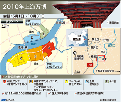 【図解】2010年上海万博