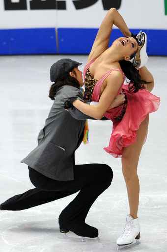 ドムニナ／シャバリン組 ODを終えて首位キープ、世界フィギュア