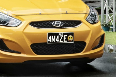 絵文字入りナンバープレート、豪クイーンズランド州で3月解禁へ