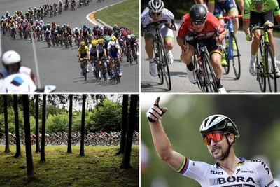 サガン、ゴール前で足からペダルが離れるも第3S制覇 ツール・ド・フランス