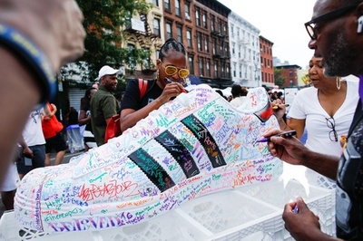 ヒップホップ誕生50年を祝う 米NYでイベント