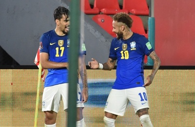 ブラジル、ネイマールの1G1Aで全勝維持 W杯南米予選
