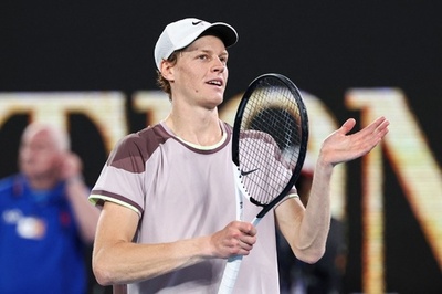 シナーがジョコとの準決勝へ ルブレフ下し全豪OP初4強 