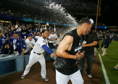 ドジャース カブスを下しナ・リーグ優勝決定シリーズ進出