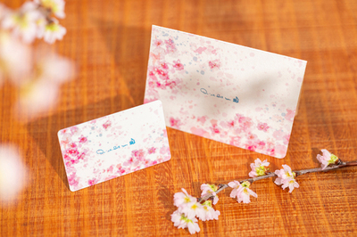 【キル フェ ボン】桜が舞う春の情景を一枚に込めて。春の大切な瞬間に寄り添う、初の桜デザイン ギフトカード登場！