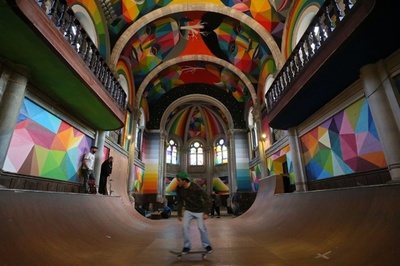 教会の廃虚、スケボー愛好家の「巡礼地」に スペイン