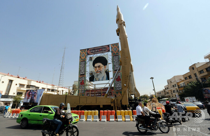 イランが「核搭載可能なミサイル開発」 英仏独が非難