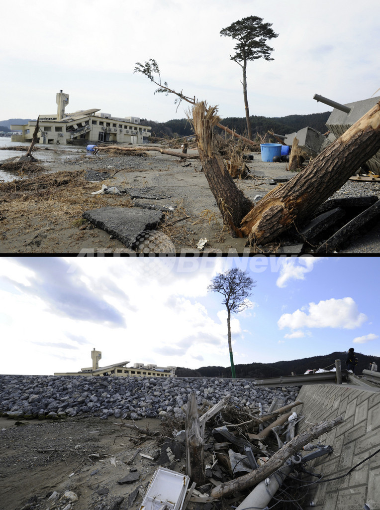 【写真特集】東日本大震災、被災地の震災直後と今