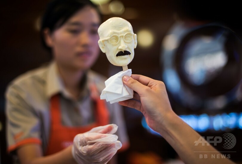 抗日70周年記念で「東条英機アイス」販売、中国