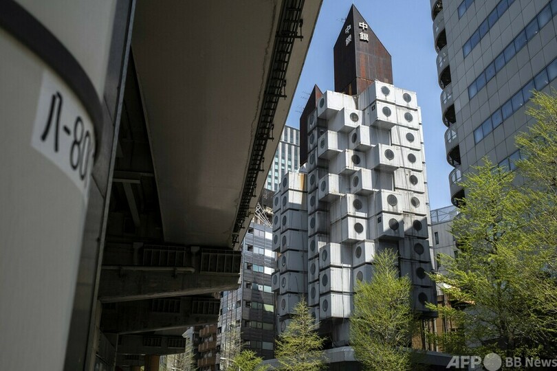 姿消す名建築 中銀カプセルタワービル解体