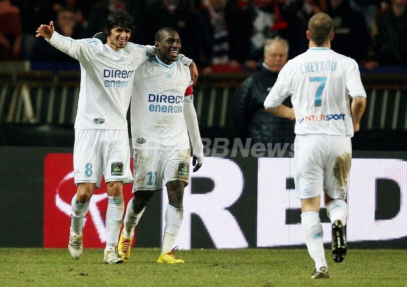 マルセイユ パリ・サンジェルマンに快勝