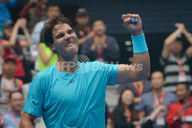 ナダルが逆転でフォニーニ破り4強、中国オープン