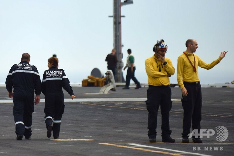 記者コラム 洋上のカルチャーショック フランス軍と乗った米軍空母 写真8枚 国際ニュース Afpbb News