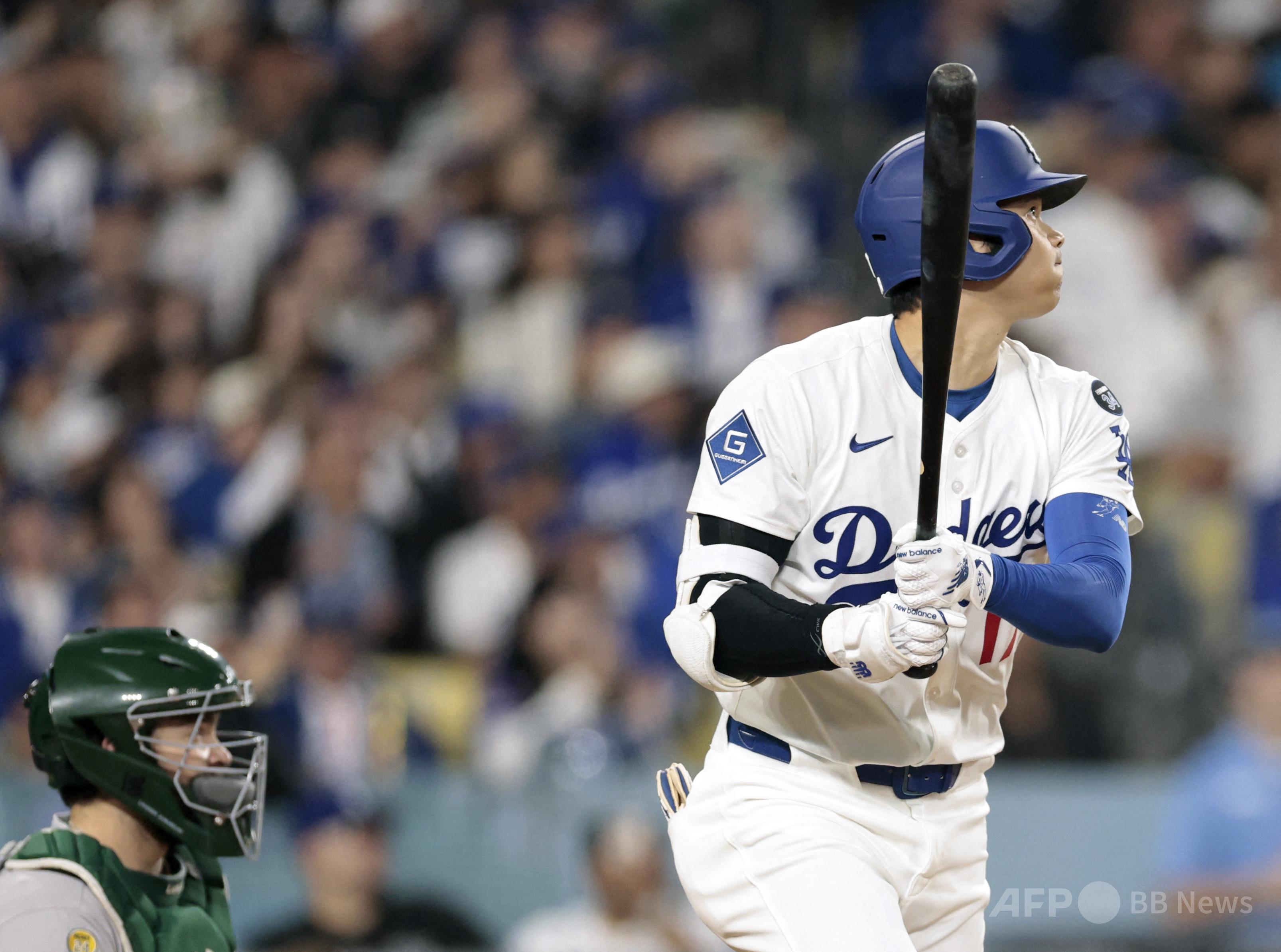 大谷が14号・15号本塁打連発 ドジャースは19得点で大勝 写真3枚 国際