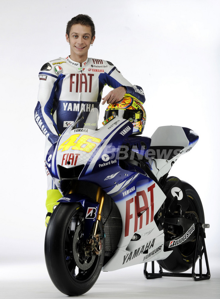 フィアット・ヤマハ 09年型YZR-M1を公開 写真6枚 国際ニュース：AFPBB News