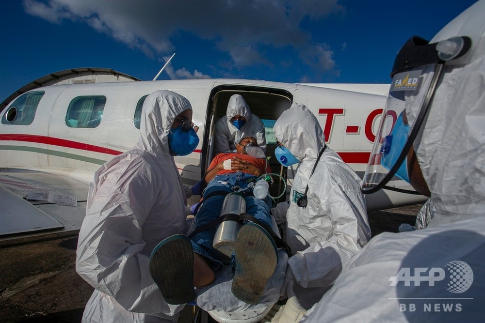 ブラジル コロナ感染者0万人突破 1日で4 5万人増 写真4枚 国際ニュース Afpbb News