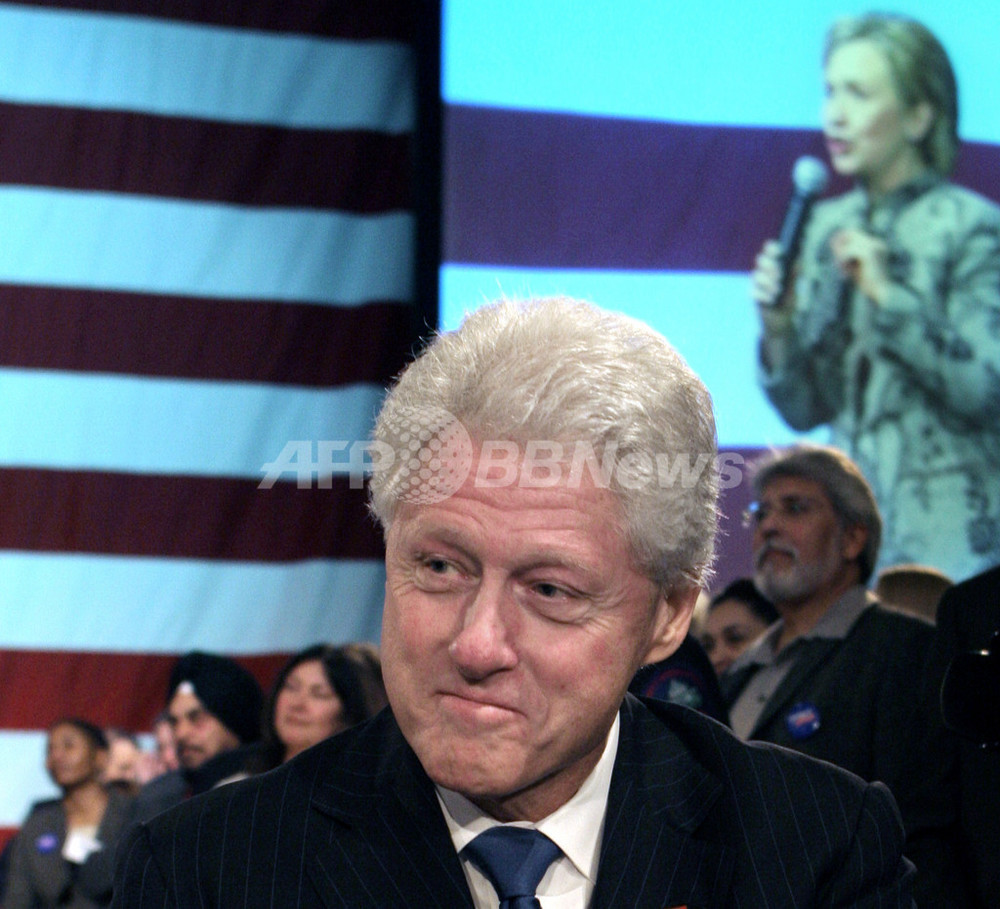 08米大統領選挙 ライバル候補が恐れる クリントン元大統領の 存在 米国 写真1枚 国際ニュース Afpbb News