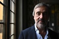 レオナルド・ダビンチの母親に関する新説を発表したカルロ・ベッチェ氏。イタリア・フィレンツェで（2023年3月14日撮影）。(c)MARCO BERTORELLO / AFP