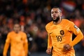 サッカー欧州選手権予選、グループB、オランダ対ジブラルタル。先制点を決めて喜ぶオランダのメンフィス・デパイ（2023年3月27日撮影）。(c)JOHN THYS / AFP