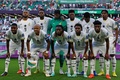 サッカーW杯カタール大会、グループH、韓国対ガーナ。試合前の写真撮影に臨むガーナの選手（2022年11月28日撮影）。(c)Khaled DESOUKI / AFP