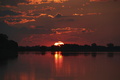 ボツワナ・タマラケイン川の夕日。(c)Relaxnews/Istock.com/evenfh