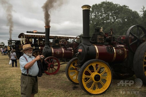 ビンテージ車両がずらり、英ヨークシャーで蒸気機関の展覧会 写真10枚 国際ニュース：AFPBB News