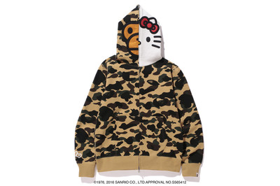 A・BATHING APE エイプ ハローキティ コラボ スウェット トレーナー