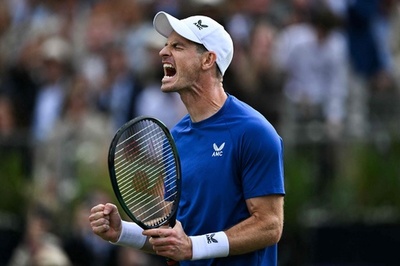 マレーがツアー1000試合目で勝利、アルカラスも初戦突破 シンチ選手権