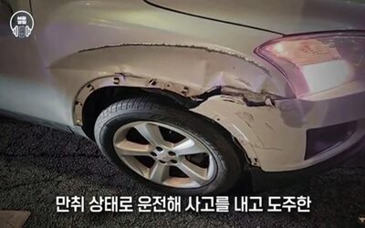 サイレンにも止まらず…未明のソウル市内で緊迫の追跡劇