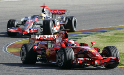 ライコネン バレンシアテスト2日目は3番手